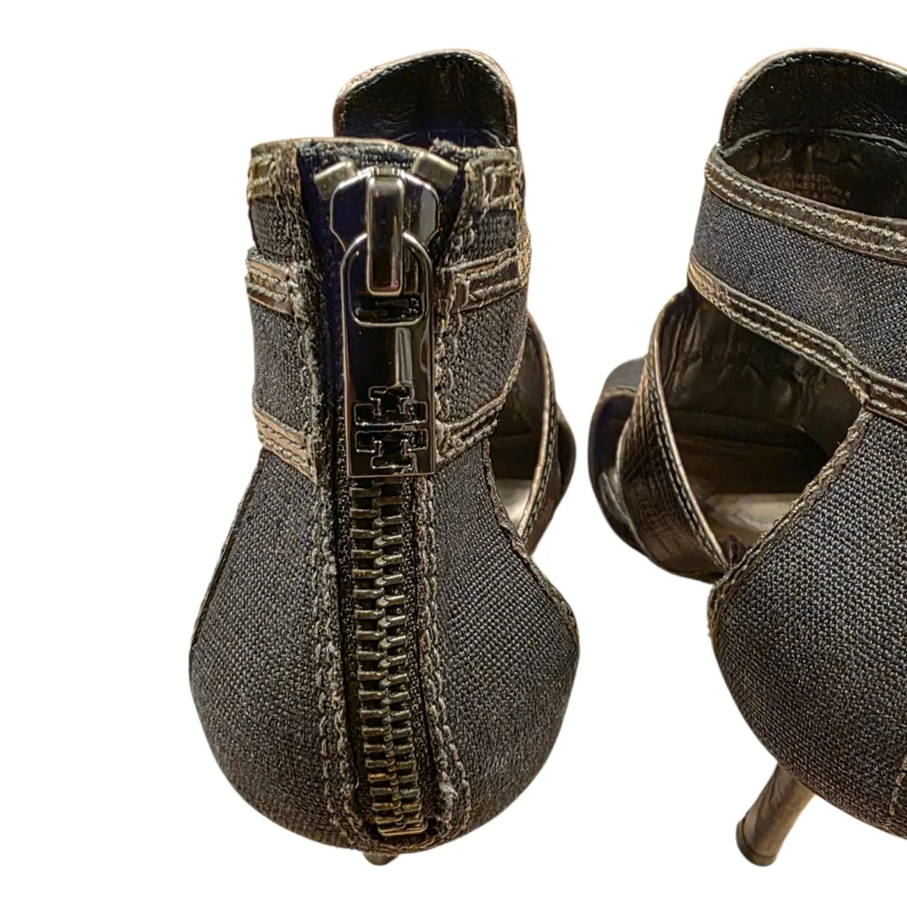 Tory Burch Geoff Caged Gladiator Heels Size 9